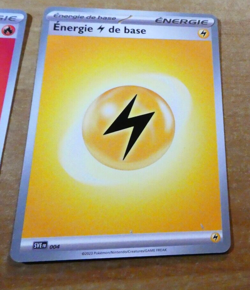 POKEMON FLAMMES OBSIDIENNES CARD CARTE ENERGIE ELECTRIQUE SVE 004 FR OBF MINT - Image 1