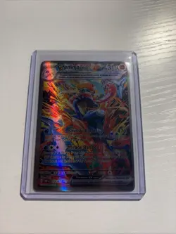 Pokemon Greninja EX TCG Scarlet & Violet Twilight Masquerade Holo Card 214/167 - Image 1