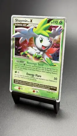 Shaymin LV.X DP39 Black Star Promo Diamond and Pearl Holo Pokemon Card 2009 - Image 3