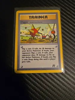 DIGGER - Team Rocket Set - 75/82 - Uncommon - Pokemon Card - Unlimited - Image 1