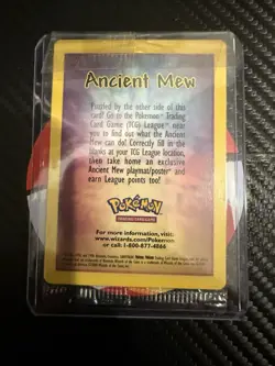 Pokemon TCG Ancient Mew Promo Holo Rare Card - Image 2