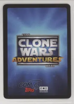 2011 Star Wars: Clone Wars Adventures Trading Card Game Mace Windu #109 - Image 2