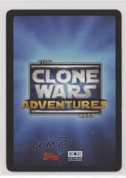 2011 Star Wars: Clone Wars Adventures Trading Card Game Cham Syndulla #98 - Image 2