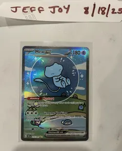 Pokemon TCG Bubble Mew EX Paldean Fates Holo Card 232/091 - Ungraded LP - Image 1