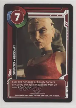 2011 Star Wars: Clone Wars Adventures Trading Card Game Sugi #94 - Image 1