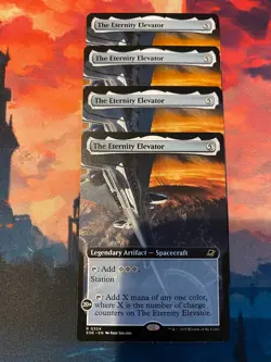MTG Edge of Eternities The Eternity Elevator Extended Art x 4 - Image 1