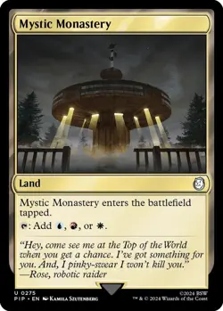 Mystic Monastery Foil - PIP 0275 - NM - MTG Magic - Image 1