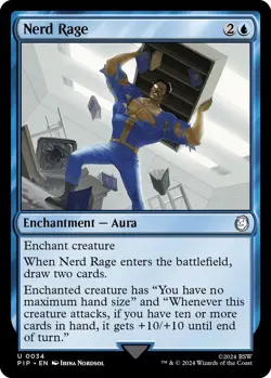 Nerd Rage Foil - PIP 0034 - NM - MTG Magic - Image 1