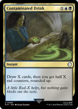 Contaminated Drink Foil - PIP 0099 - NM - MTG Magic - Image 1