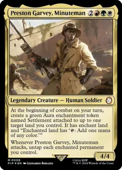 Preston Garvey, Minuteman Foil - PIP 0008 - NM - MTG Magic - Image 1