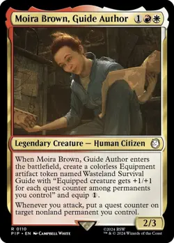 Moira Brown, Guide Author Foil - PIP 0110 - NM - MTG Magic - Image 1