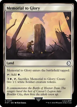 Memorial to Glory Foil - PIP 0271 - NM - MTG Magic - Image 1