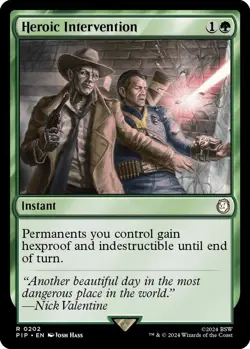 Heroic Intervention Foil - PIP 0202 - NM - MTG Magic - Image 1