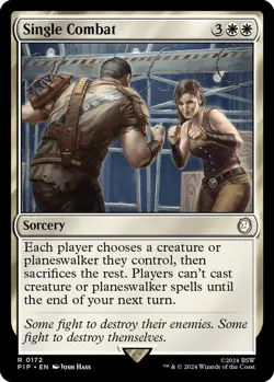 Single Combat Foil - PIP 0172 - NM - MTG Magic - Image 1