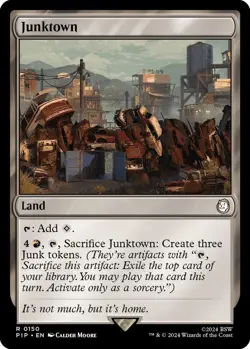 Junktown Foil - PIP 0150 - NM - MTG Magic - Image 1