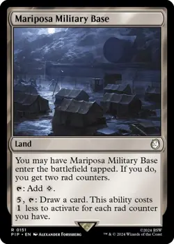 Mariposa Military Base Foil - PIP 0151 - NM - MTG Magic - Image 1