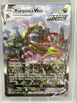 Pokemon 2021 Rayquaza VMAX 218 Alt Art Evolving Skies GEM MINT PSA 10 - Image 2