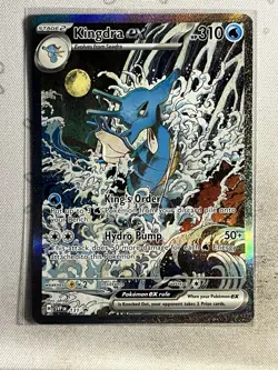 Pokemon Kingdra EX 131 Scarlet & Violet Shrouded Fable Promo Near Mint - Image 1