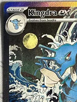 Pokemon Kingdra EX 131 Scarlet & Violet Shrouded Fable Promo Near Mint - Image 2