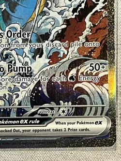 Pokemon Kingdra EX 131 Scarlet & Violet Shrouded Fable Promo Near Mint - Image 5