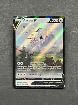 Arceus V Black Star Promo SWSH204 - Holo Pokemon TCG - Image 1