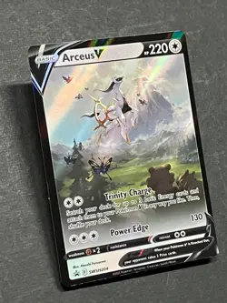 Arceus V Black Star Promo SWSH204 - Holo Pokemon TCG - Image 2