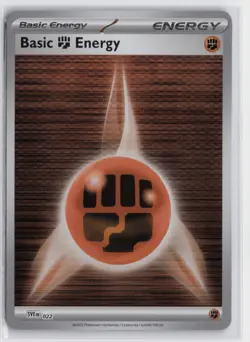 Pokemon Basic Fighting Energy - 022 (Horizontal Holo) Black Bolt & White Flare N - Image 1