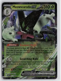 Pokemon Meowscarada ex 033 Holo Promo SV: Scarlet & Violet Promo Cards NM - Image 1