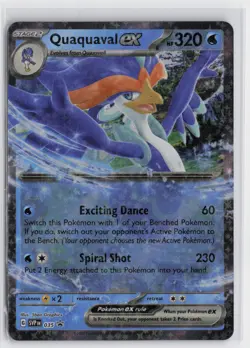 Pokemon Quaquaval ex 035 Holo Promo SV: Scarlet & Violet Promo Cards NM - Image 1