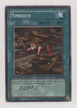 Timidity 1st Ed. YuGiOh Pharaonic Guardian #PGD-039 2003 - Image 1