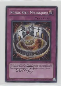 Nordic Relic Megingjord Unlimited YuGiOh Storm of Ragnarok #STOR-EN088 - Image 1