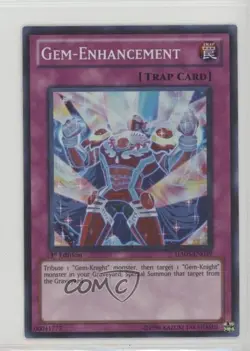 SR - Gem-Enhancement 1st Ed. YuGiOh Hidden Arsenal 5: Steelswarm Invasion - Image 1