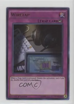 Wiretap 1st Ed. YuGiOh Dragons of Legend Unleashed #DRL3-EN054 - Image 1