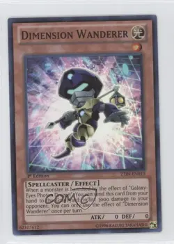 Dimension Wanderer 1st Ed. YuGiOh Zexal Collection Tin #ZTIN-EN010 - Image 1