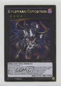 Evilswarm Ouroboros 1st Ed. YuGiOh Premium Gold: Infinite Gold #PGL3-EN072 - Image 1