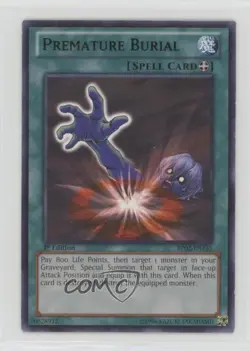 Premature Burial 1st Ed. YuGiOh Battle Pack 2: War of the Giants #BP02-EN135 - Image 1