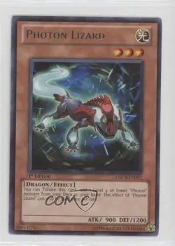 Photon Lizard 1st Ed. YuGiOh Order of Chaos #ORCS-EN007 - Image 1