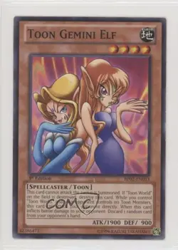 Toon Gemini Elf 1st Ed. YuGiOh Battle Pack 2: War of the Giants #BP02-EN033 - Image 1