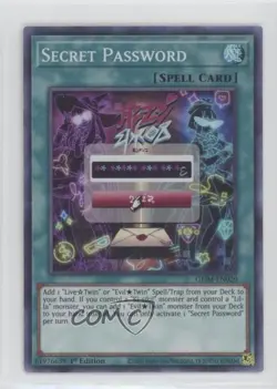 Secret Password 1st Ed. YuGiOh Genesis Impact #GEIM-EN020 - Image 1