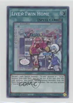 Live Twin Home (SR) 1st Ed. YuGiOh Genesis Impact #GEIM-EN018 - Image 1