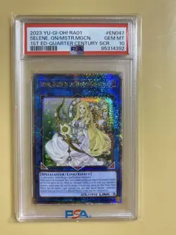 YuGiOh Selene Queen of the Master Magicians PSA10 - Image 1