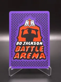 Steel Smash 2025 Bo Jackson Battle Arena Alpha Update Play Card #PL-82 - Image 2