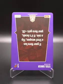Steel Smash 2025 Bo Jackson Battle Arena Alpha Update Play Card #PL-82 - Image 7