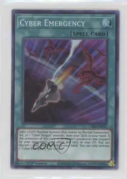 Cyber Emergency (SR) 1st Ed. YuGiOh Genesis Impact #GEIM-EN042 - Image 1