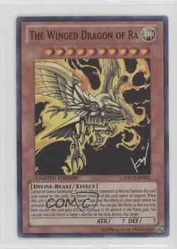 The Winged Dragon of Ra YuGiOh Order Chaos Limited Edition Promo #ORCS-ENSE2 - Image 1
