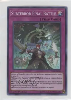 Super Rare - Subterror Final Battle 1st Ed. YuGiOh Fists of the Gadgets - Image 1
