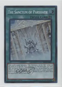 The Sanctum of Parshath 1st Ed. YuGiOh Wave Light Structure Deck #SR05-EN025 - Image 1