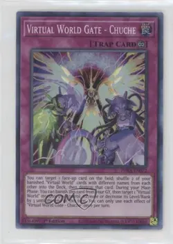 Virtual World Gate - Chuche 1st Ed. YuGiOh Phantom Rage #PHRA-EN072 - Image 1