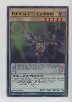 Foucault's Cannon 1st Ed. YuGiOh Pendulum Evolution #PEVO-EN024 - Image 1