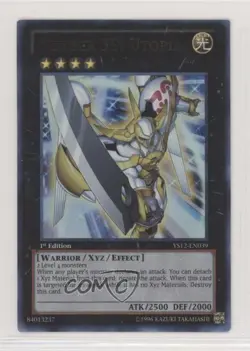 Number 39: Utopia 1st Ed. YuGiOh Starter Deck 12: XYZ Symphony #YS12-EN039 - Image 1